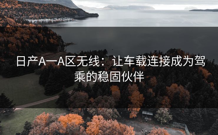 日产A一A区无线：让车载连接成为驾乘的稳固伙伴